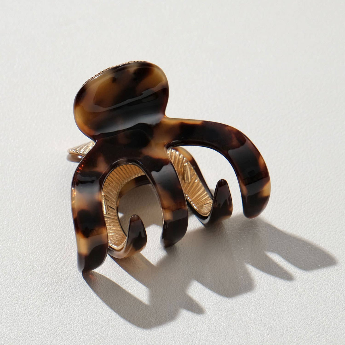 Jade Vintage Octopus Metal Claw Clip - Small