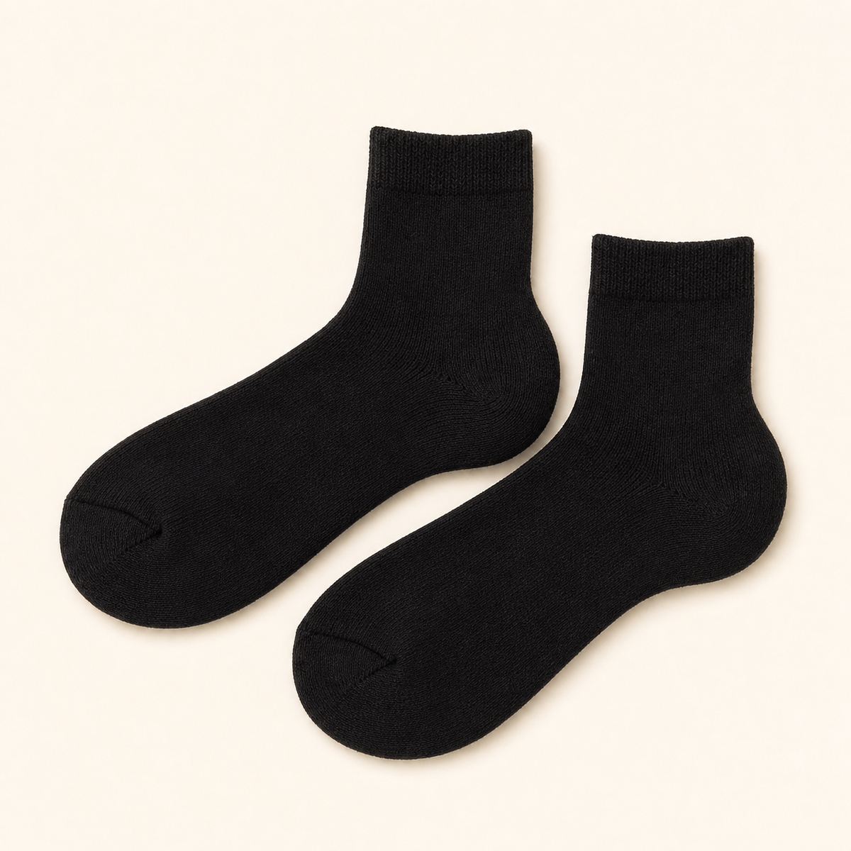 Black Ankle Socks