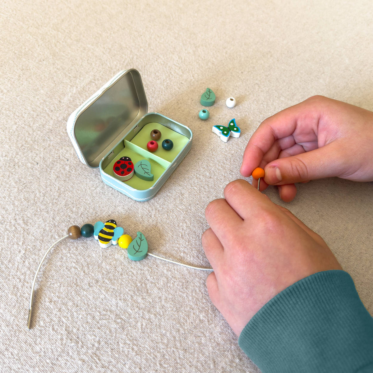 Cotton Twist Bracelet Beading Kits — Mini